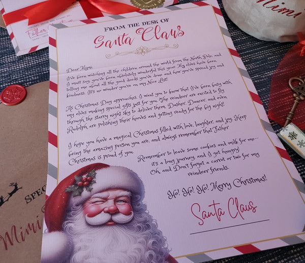 Letter from Santa LETTER ONLY