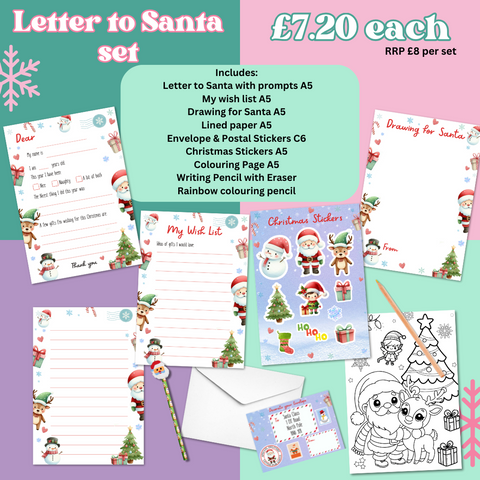 Letter to Santa set